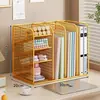 Soporte de libro de escritorio, estante para almacenamiento de documentos, organizador de escritorio de oficina, soporte para libros, caja de archivos de escritorio, carpeta, oficina
