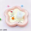Juguete de Comida de Dibujos Animados Accesorios de Resina Molde de Silicona Horneado de Pasteles Pegamento de Crema DIY Molde de Juguete Pequeño Blandito de Resina