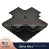 Fabricante Plug de Tubo Quadrado de Plástico 38mm Plug de Tubo de Plástico Móveis Tubo de Alumínio Plug Interno