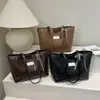 2026 Nova Bolsa Tote de Grande Capacidade para Mulheres, Bolsa de Ombro Fashion, Versátil para a Aula e o Trabalho, Bolsa Tote de Alta Qualidade