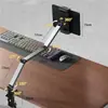 Soporte Metálico para Teléfono Móvil de Brazo en Voladizo Estilo Nuevo, Plegable y Giratorio de Aleación de Aluminio, Soporte Todo en Uno para Teléfonos Móviles y Tablets
