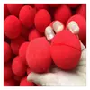Fornecedor em estoque fornece nariz de esponja aberto vermelho de 50 mm de diâmetro nariz de palhaço de Halloween nariz decorativo de esponja