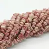 Pulsera de Piedra Cruda de Grava de Ágata Cristalina Desmagnetizada con Cuentas de Piedra Asimétrica Perforada Accesorios de Joyería DIY 5-8mm