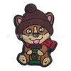 Amuletos para zapatos de muñeco de nieve navideño, Accesorios para zapatos tipo zueco de regalo de Navidad, Decoración de goma blanda de PVC Accesorios para DIY, Transfronterizo