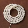 Pulsera de Bodhi Estrella y Luna de Hainan 108 Cuentas Estilo Antiguo Cilíndricas Lisas Alta Densidad de Aceite Cuentas Budistas Cuentas de Oración Wengwan Pulsera de Mano