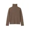 26 Suéter Nuevo de Cachemira Otoño/Invierno, Súper Rentable, Capa Base Versátil Básica de 180g, Suéter de Cuello Alto