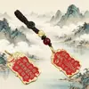 Pingente Chaveiro Estilo Étnico Chinês Trailer de Bolsa Acessórios Pendurados de Metal Marca da Riqueza Liga Metálica Pingente de Presente de Alta Qualidade
