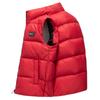Chaleco de plumón moderno, simple y versátil para hombre, Nuevo chaleco cálido para exteriores de otoño e invierno 90 Plumón de pato blanco Chaleco exterior