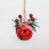 Adornos de Campana de Navidad Transfronterizos con Cuerda, Decoraciones para Árbol de Navidad, Montaje de Escena para Fiestas, Decoraciones para Colgar en Casa