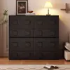 Usado Mueble Armario Cajonera Wind Carmen Almacenamiento de Pared para Sala de Estar Mesita de Noche para Dormitorio Mueble de TV Aparador Retro de Lujo Ligero