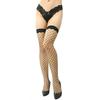 Meias de Renda com Malha Grande para Mulheres Europeias e Americanas Meias Sexy de Malha Média Meias de Malha Xadrez Pequena para Adultos