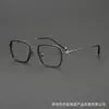 Gafas de Sol de Acetato con Montura Cuadrada de Moda Sh0074 Estilo de Diseñador de Nicho Gafas de Montura Grande para Hombre Venta al por Mayor Fábrica de Shenzhen