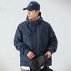 Chaqueta Funcional para Exterior Rush de Otoño e Invierno Abrigo Cortavientos con Capucha Duffian Guapo Ropa de Trabajo Chaqueta Multibolsillos para Hombre