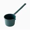 Cucharón de Plástico con Mango Largo para Agua para Cocina, Engrosado para Sacar Agua, Regar Flores, Regar Huertos, Recogedor de Agua para Baño de Niños y Bebés