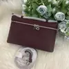 Lp19 Lonchera Elegante Versátil Nuevo Modelo 2025 Piel Genuina Gigi Mismo Estilo Bolso Cruzado Piel de Avestruz Almacenamiento Bolso de Mano