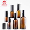 Botella de Loción de 30ml Botella con Atomizador Botella de Presión Botella de Aceite Esencial de 50ml Botella de Vidrio Marrón para Líquido Original Botella de Perfume