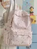 Mochila Floral Dulce de Moda 2026 Nuevo Estilo Japonés de Alto Valor para Estudiantes de Secundaria y Preparatoria, Ligera y de Gran Capacidad