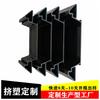 Fabricante Procesamiento de Extrusión de PVC Plástico Negro Resistente al Desgaste Panel Inferior Cubierta de Zoclo Plástico Brillante