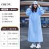 Impermeable Engrosado de Eva Largo Cuerpo Completo para Mujer Impermeable Todo en Uno para Hombre Adulto Vehículo Eléctrico Poncho para Exteriores Estudiante