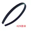 Set de Diademas de Satén de 1 cm Diadema de Plástico Estilo Coreano Transfronterizo Diadema de Satén Diadema de Color Caramelo Fabricante