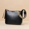 Fábrica Soporta Bolso Cubo Retro de Piel de Vaca Curtida al Vegetal Personalizado para Mujer, Bolso Cruzado de Hombro de Moda, Bolso de Piel Genuina Transfronterizo para Mujer