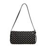 2025 Moda Nova Bolsa Estilo Coreano Estilo Fofo Bolsa de Ombro Feminina Tendência Bolsa Transversal de Bolinhas Estilo Simples Bolsa Feminina