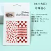 Pegatinas Faciales Transfronterizas Serie 08 en Stock, Pegatinas para Maquillaje de Ojos, Pegatinas de Ojos de Diamante, Pegatinas para Cejas, Accesorios de Perlas, Arte de Uñas DIY para Niños