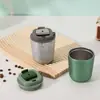 Taza de Agua de Aleación de Titanio para Exteriores, de Alta Gama y Elegante, Taza para Coche de Lujo Ligero, Taza de Café Portátil para el Hogar, Taza Termo de Regalo de Alta Gama