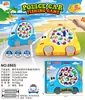 Tablero de pesca magnético giratorio eléctrico para niños de comercio exterior, juguete de pesca musical multifuncional para educación temprana para niños y niñas, venta al por mayor