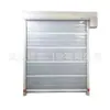 Porta de Rolo Rápida em PVC para Armazém Frigorífico Oficina Porta Isolante Sala Limpa sem Poeira Sensor Automático Porta de Alta Velocidade