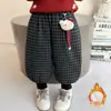 Pantalones de Plumas para Niñas Leggings de Invierno para Niños Pantalones de Algodón 2025 Nuevos Pantalones Gruesos y Cálidos para Bebés Niñas