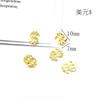 Accesorios de Aleación Diamantados Dólar Ruyi Sapo Dorado Ábaco Simulación Lingotes de Oro Pixiu Ábaco Mesa de Goteo de Gel Decoración