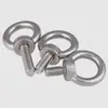 [Ventas Directas de Fábrica] Acero al Carbono Acero Inoxidable 304 Tornillo de Ojal de Elevación Ojal de Oveja Extendido Tornillo de Anillo de Cable de Máquina