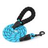 Correa para Perro Reflectante de Nylon Seda Pequeña, Mediana y Grande Bichón Bulldog Francés Mascota Correa Redonda de Cuerda Extensión de Cadena para Perro
