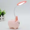 Luz noturna LED de interruptor de coelho fofo e divertido Luz noturna LED mesa luminária de mesa pequena infantil presentes para empresa