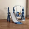 Juego de Columpios y Tobogán Infantil al por Mayor para Uso en Casa, Piscina de Bolas Oceánica para Interiores, Canasta de Baloncesto para Bebé, Porterías de Fútbol Juguetes