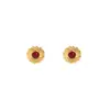 Pendientes de Girasol con Diseño Retro de Remolino Transfronterizo Europeo y Americano Moda de Nicho Exquisitos Elegantes Versátiles para Mujer