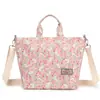 Bolso de Mano Moderno Ligero Repelente al Agua Tela de Nylon Bolso Nuevo Llegada Estampado Bolso de Hombro para Mujer Casual Compras Bolso Cruzado