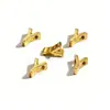 Acessórios de Aço Inoxidável Transfronteiriços 26 Letras Inglesas Pulseira DIY Chaveiro Miçangas com Furo Miçangas Acessórios para Joias S135