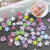 Decorações de Arte de Unha Mini Flor Plumeria Atacado Flor de Cinco Pétalas 3D Decoração de Unha Usável DIY Pedras Strass de Resina