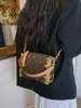 Bolsas de Lujo para Mujer 2025 Nuevo Bolso de Hombro Estampado Retro para el Trabajo Bolso Cruzado Casual Versátil de Moda