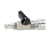 Hidrolavadora Máquina para Lavar Autos Pistola de Agua Tubería de Agua Acero Inoxidable Válvula de Interruptor 3/8 Macho y Hembra Tubería de Aire Pequeña 1/4 Hembra