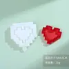 Máquina de juego de molde de arenas movedizas oso de píxeles bola de cristal pegamento de cristal DIY gota hecho a mano
