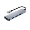 Dock de Expansão Tipo-C Transfronteiriço Projetor de Tela Hdmi4K Hub Multifuncional Multi-Porta Hub Estação de Docagem Sete-em-Um
