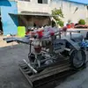 Nuevo Tipo de Máquina Trasplantadora Autopropulsada de Dos Filas para Plántulas de Hortalizas, Plántulas de Frutas, Plántulas de Berenjena y Máquina Trasplantadora de Plantas Medicinales de Empuje Manual
