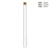 Tapón de Madera de Boca Recta de 15 mm Botella de Control Botella de los Deseos Botella de Deriva Té de Flor de Ajenjo Hilo de Cordyceps Incienso Arena de Acuario Sándalo Botella Dividida