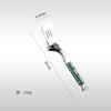 Espátula Pinza Giratoria para Freír Pescado de Acero Inoxidable 304 Girar Pescado Freír Pescado Artefacto Pinza Multifuncional para Bistec Pinza para Tortitas Espátula para Freír de Cocina