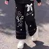 Novo Conjunto de Primavera e Outono para Meninas Mais Velhas: Conjunto de Duas Peças: Jaqueta de Manga Longa Estilo Coreano com Renda Elegante e Calça Casual