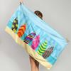 Toalla de Playa de Microfibra Estampada Transfronteriza de Comercio Exterior de Secado Rápido para Natación, Toalla de Playa Antiadherente para la Orilla del Mar