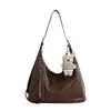 Bolsa de Axila Feminina 2026 Nova Outono/Inverno de Alta Qualidade Vintage Exquisite Bolsa de Ombro Grande Capacidade para o Dia a Dia Bolsa Transversal